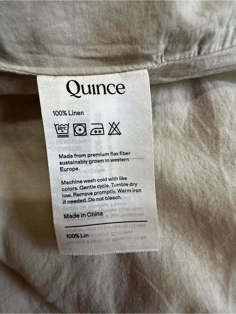 ☀️ New! QUINCE 100% European Linen Longline Vest in Flax - Picture 12 of 16